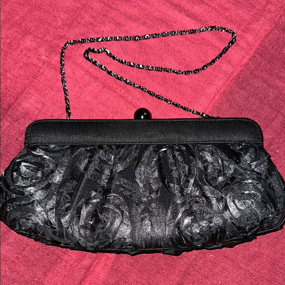 Elegant Black Clutch Bag
